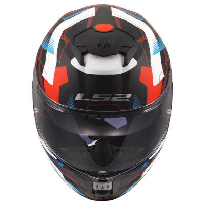 LS2 FF808 STREAM-II HELMET – MIKA WHITE BLUE RED