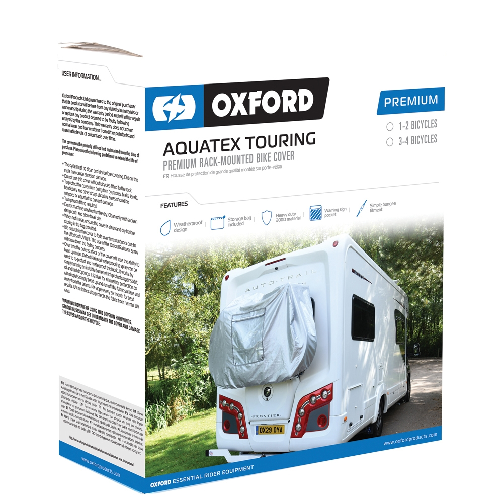OXFORD AQUATEX TOURING PREMIUM BIKE COVER