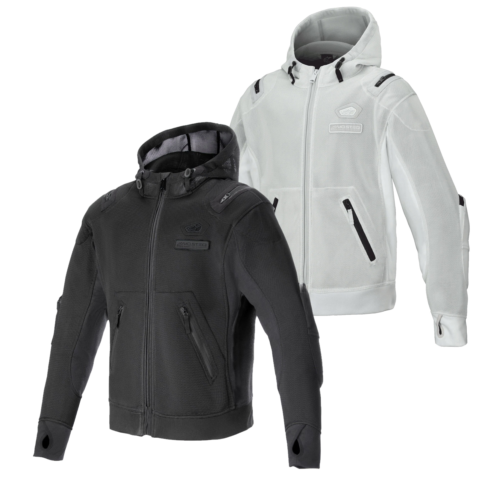 ALPINESTARS MOFLOW AIR TECH MENS HOODIE - BLACK / GREY