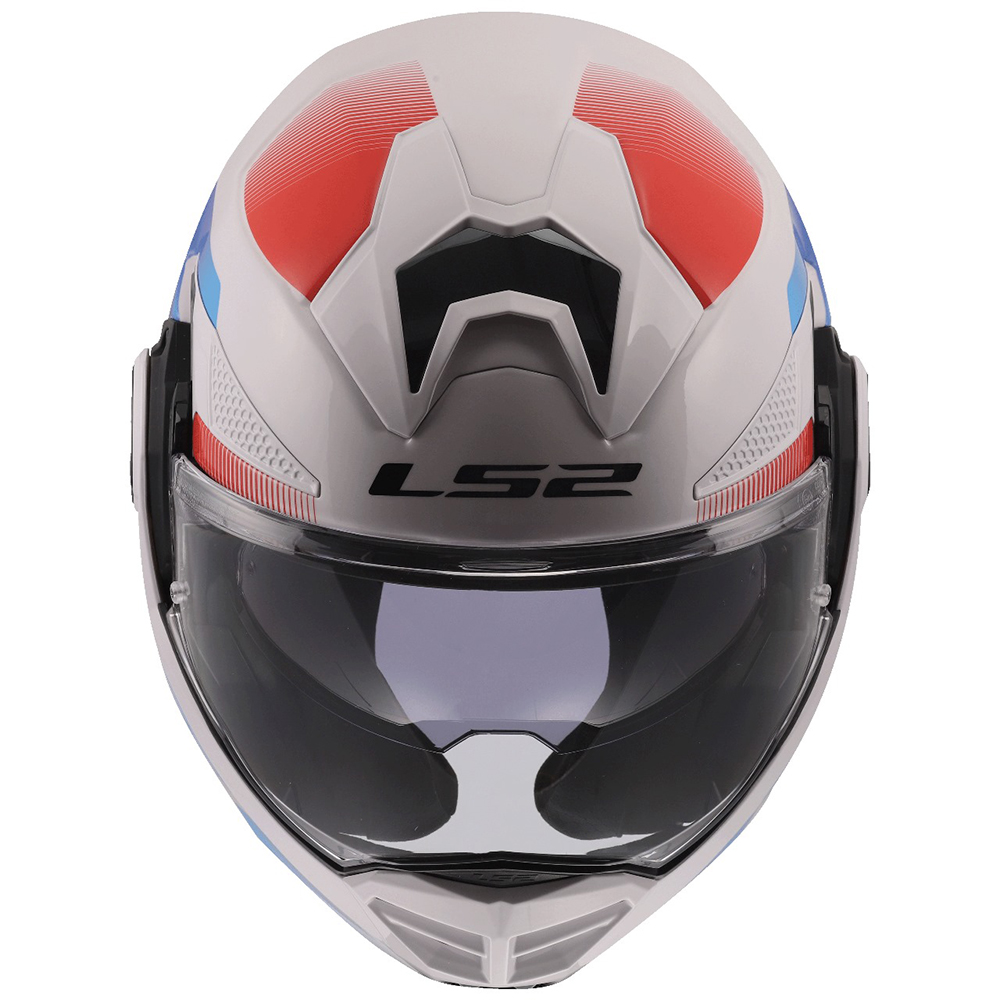 LS2 FF901 ADVANT X HELMET - NOVA WHITE BLUE RED - Image 8