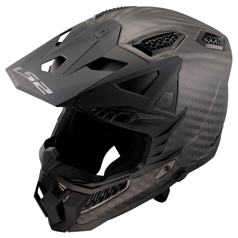 LS2 MX703 C X-FORCE PRO - MATT CARBON - Image 3