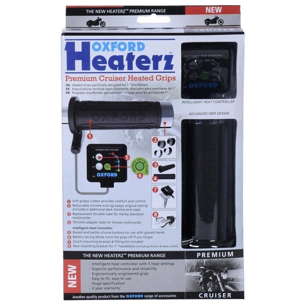 OXFORD HOTGRIPS PREMIUM CRUISER WITH V8 SWITCH - Image 3