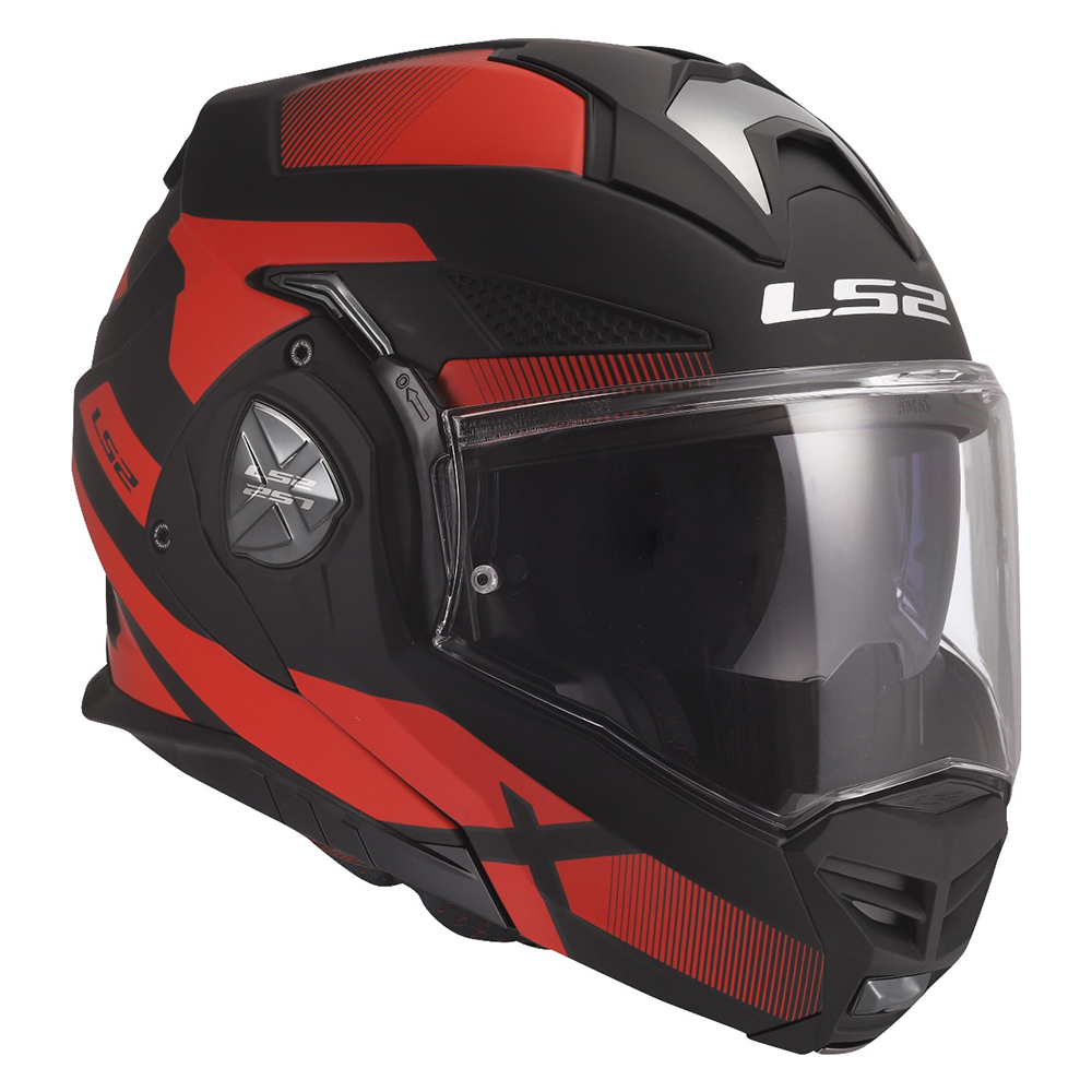 LS2 FF901 ADVANT X HELMET - NOVA BLACK RED - Image 5