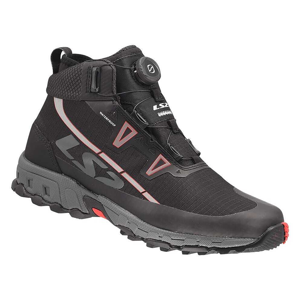 LS2 TREKKER MAN WP BOOTS - BLACK - Image 3
