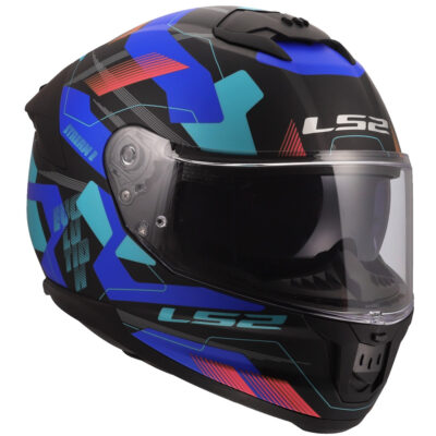 LS2 FF808 STREAM-II HELMET – MIKA BLACK BLUE