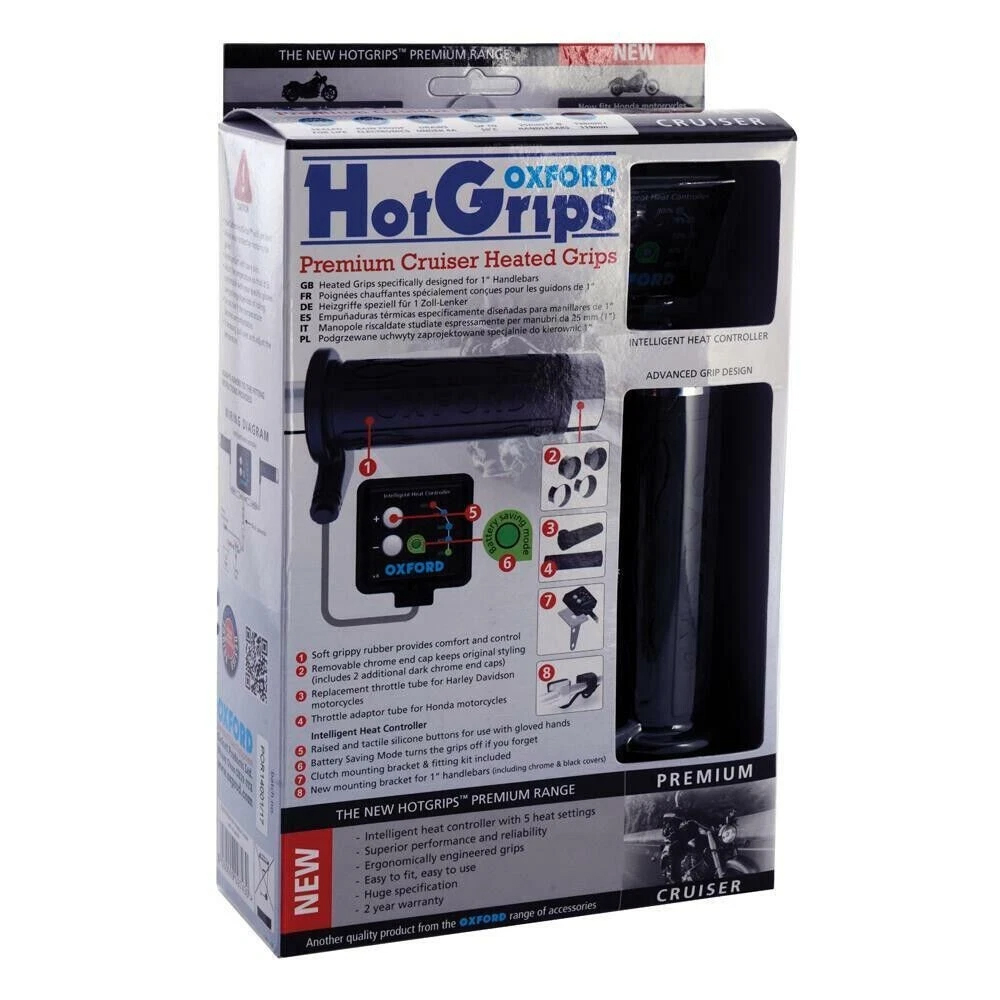 OXFORD HOTGRIPS PREMIUM CRUISER WITH V8 SWITCH - Image 4