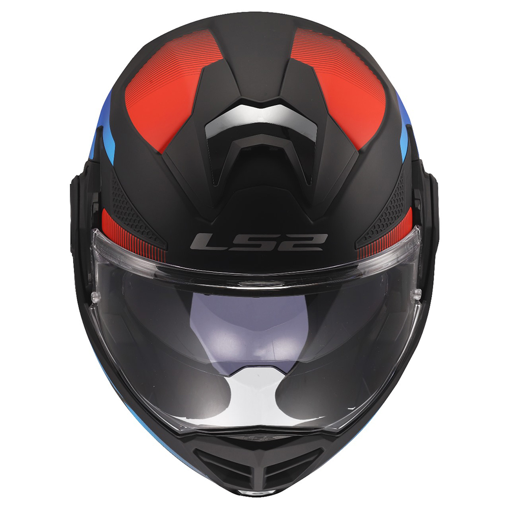 LS2 FF901 ADVANT X HELMET - NOVA BLACK RED BLUE - Image 12