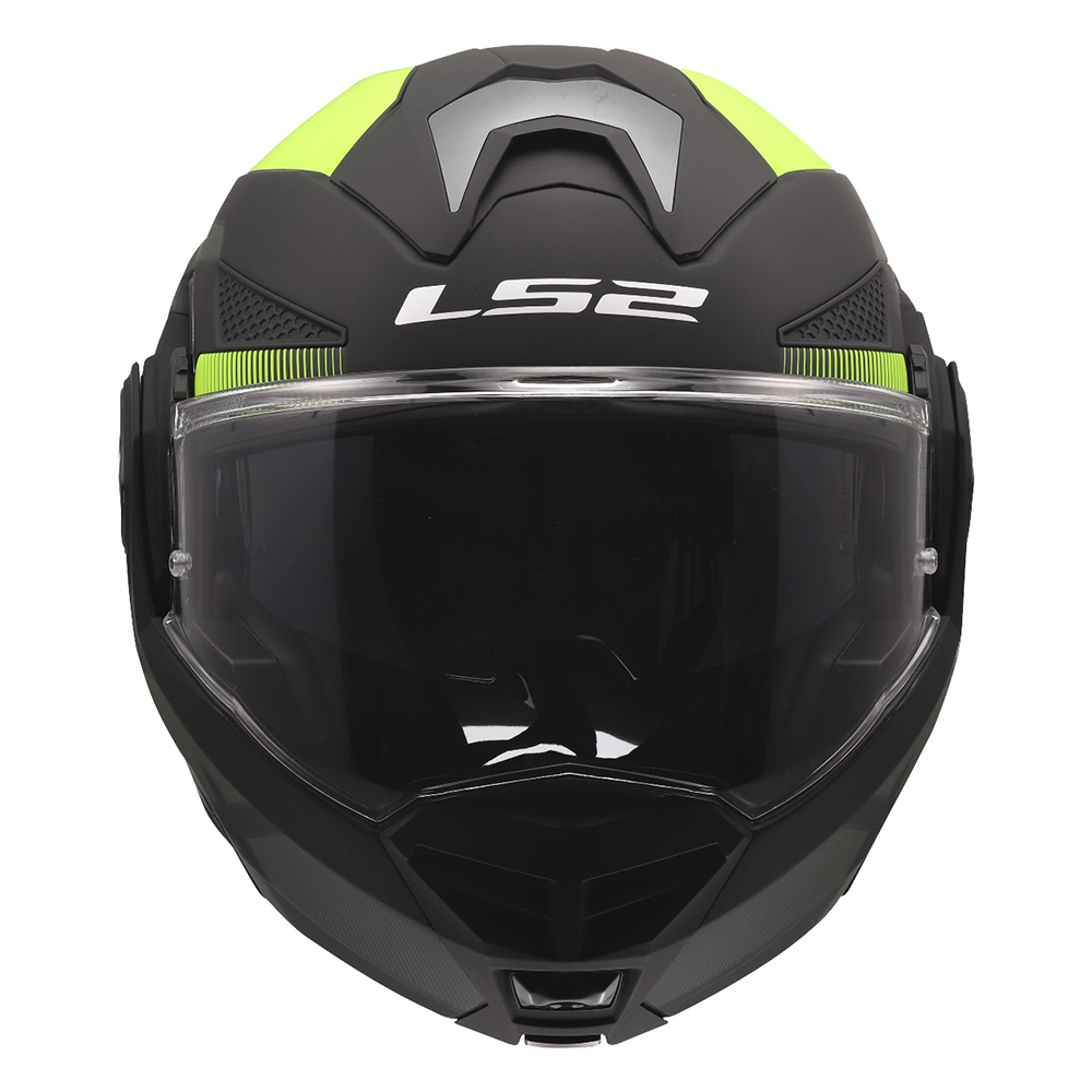 LS2 FF901 ADVANT X HELMET - NOVA BLACK H-V YELLOW - Image 16
