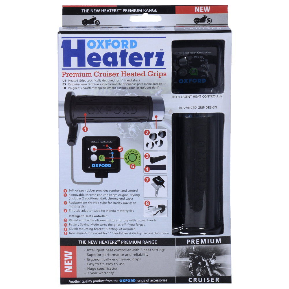 OXFORD HOTGRIPS PREMIUM CRUISER WITH V8 SWITCH - Image 5