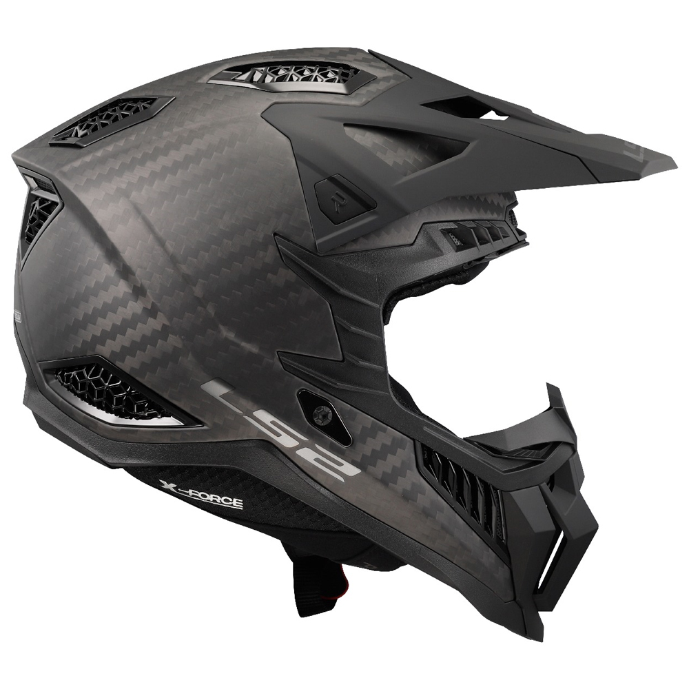 LS2 MX703 C X-FORCE PRO - MATT CARBON - Image 6