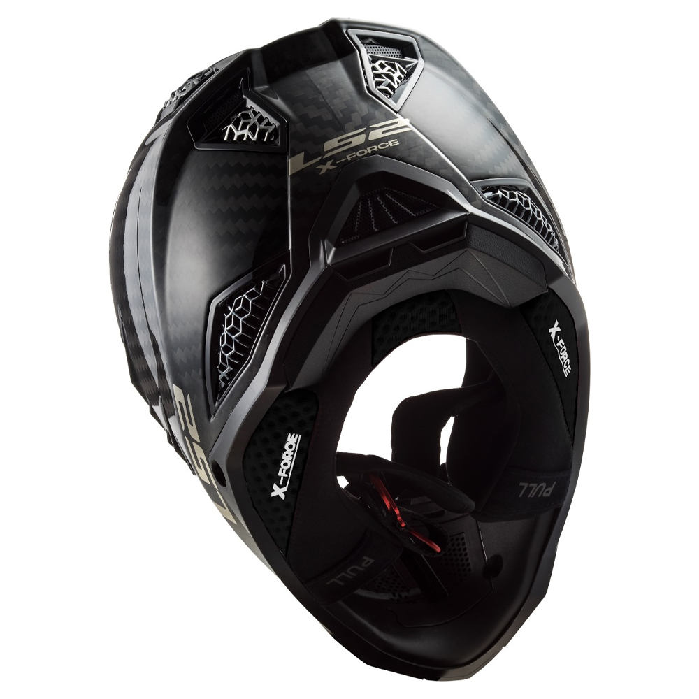 LS2 MX703 C X-FORCE - GLOSS CARBON - Image 6