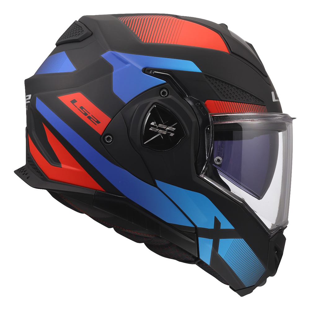 LS2 FF901 ADVANT X HELMET - NOVA BLACK RED BLUE - Image 4