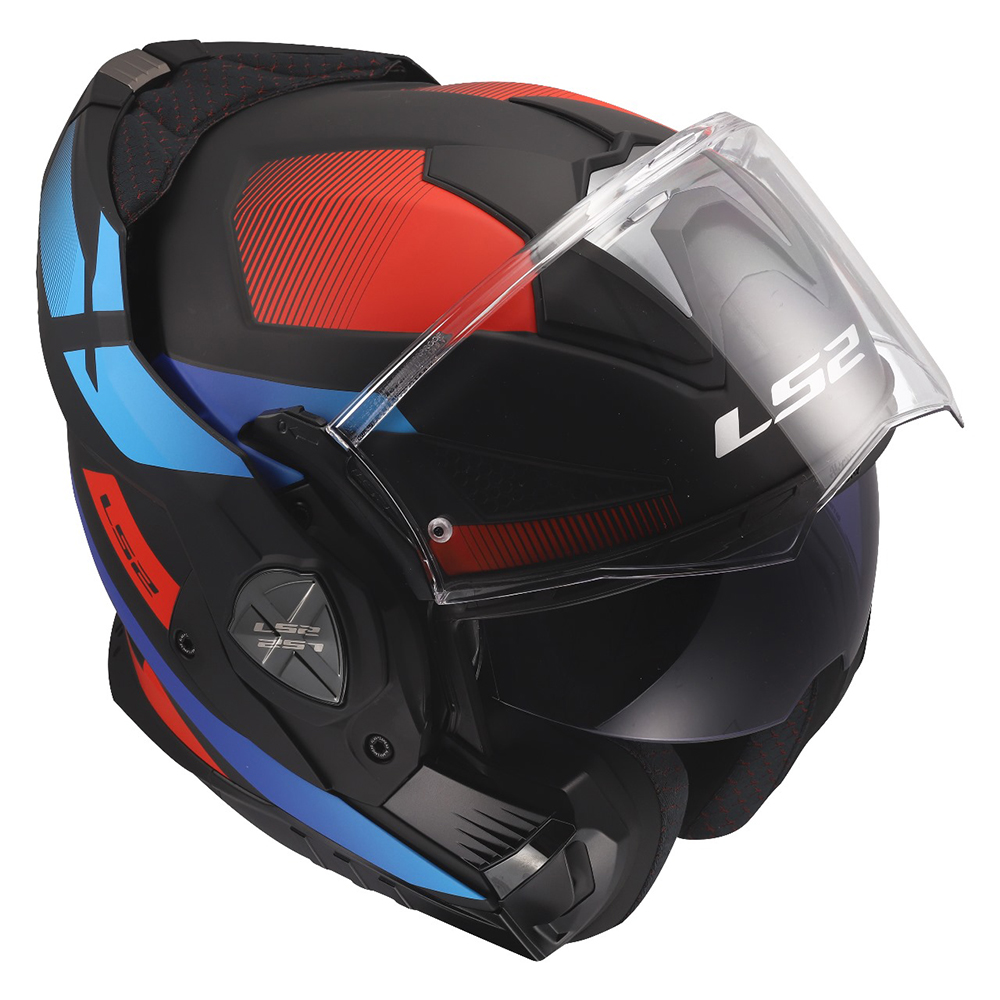 LS2 FF901 ADVANT X HELMET - NOVA BLACK RED BLUE - Image 11