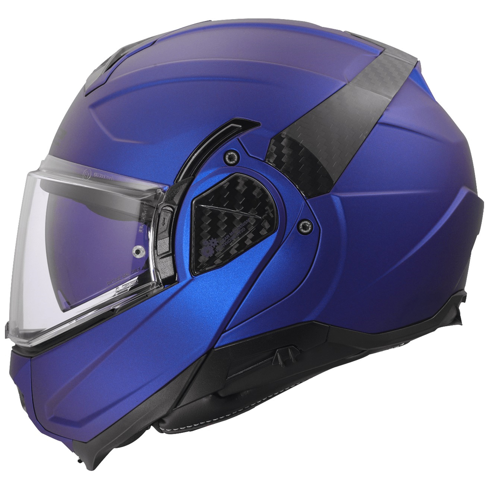 LS2 FF910 ADVANT II HELMET - MATT NAVY BLUE - Image 12