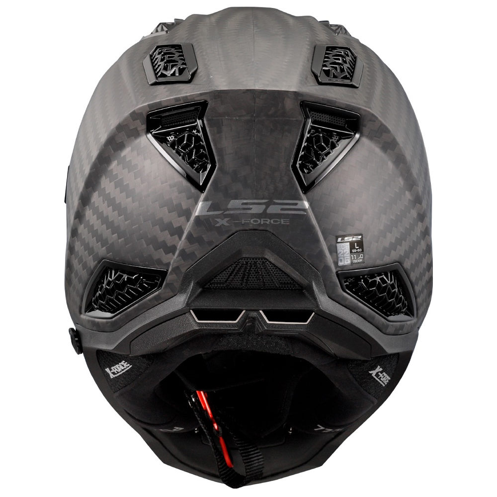 LS2 MX703 C X-FORCE PRO - MATT CARBON - Image 9