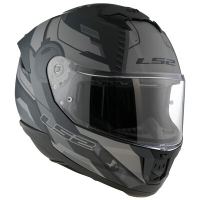LS2 FF808 STREAM-II HELMET – SHADOW GREY