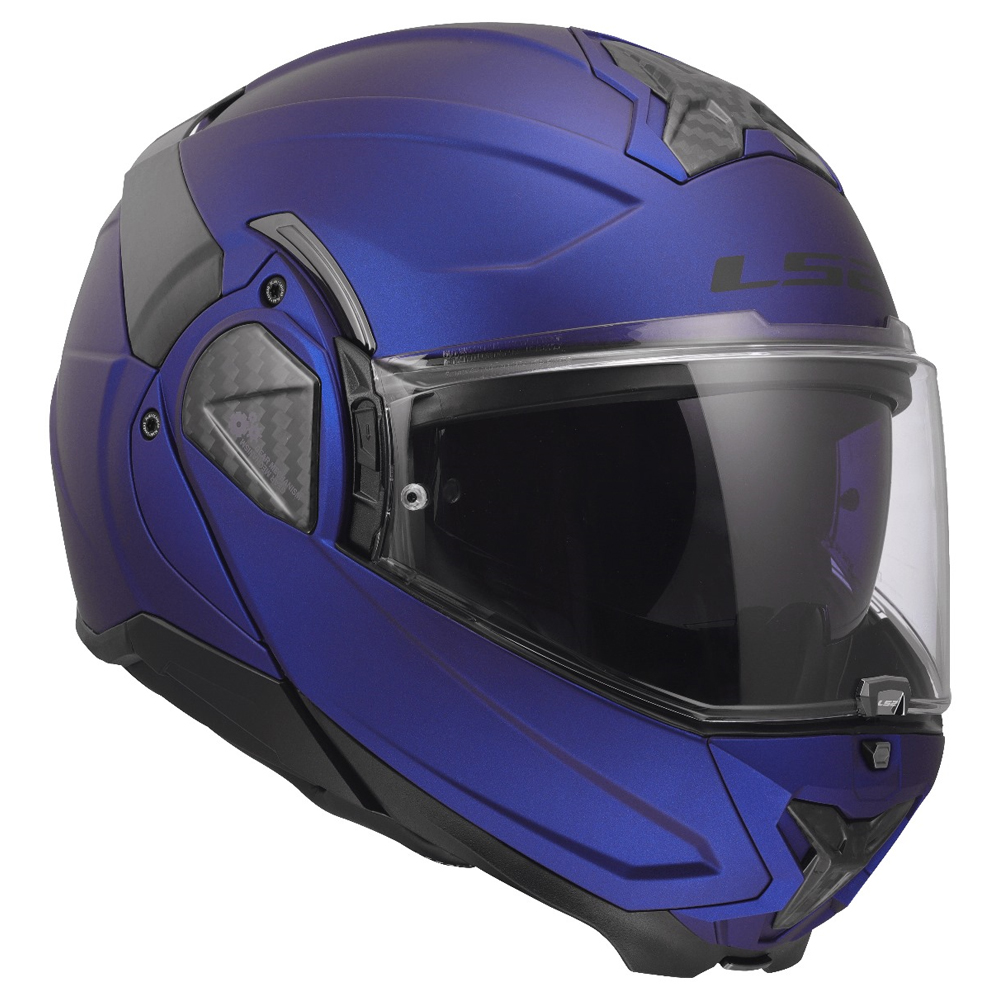 LS2 FF910 ADVANT II HELMET - MATT NAVY BLUE - Image 4
