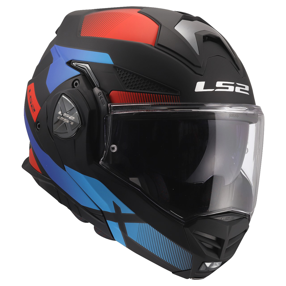 LS2 FF901 ADVANT X HELMET - NOVA BLACK RED BLUE - Image 6