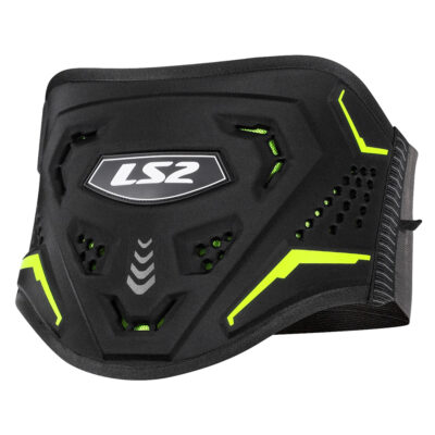 LS2 KOKU KIDNEY BELT – BLACK H-V YELLOW