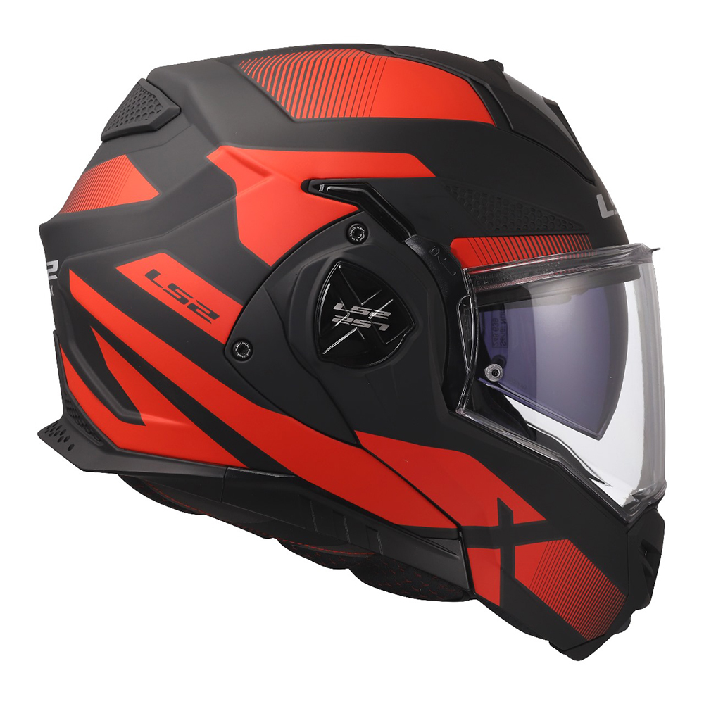 LS2 FF901 ADVANT X HELMET - NOVA BLACK RED - Image 3