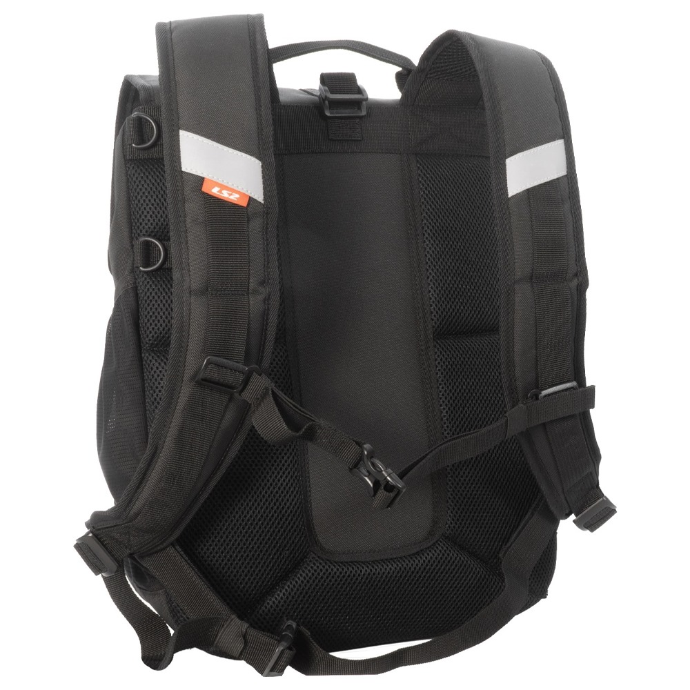 LS2 FREEDOM 22L BACKPACK - BLACK - Image 6