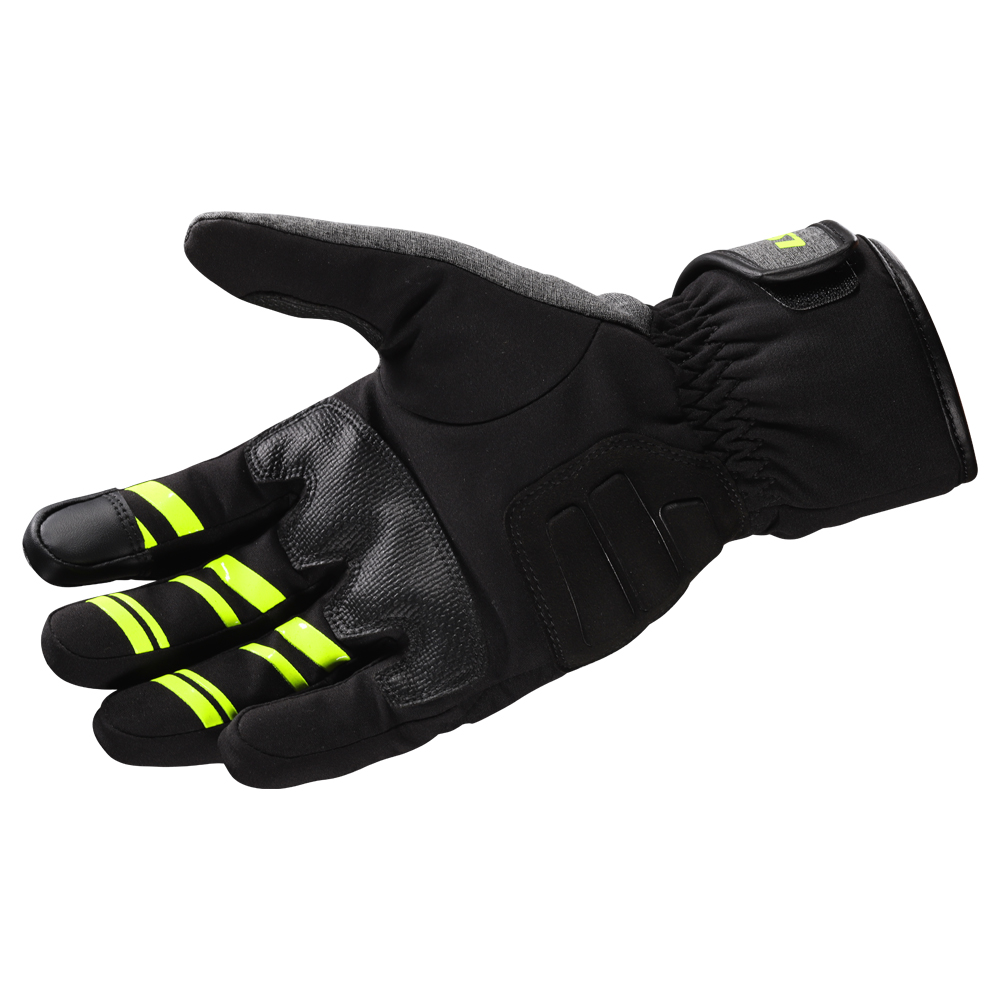 LS2 URBS II MAN GLOVES - BLACK GREY YELLOW - Image 4