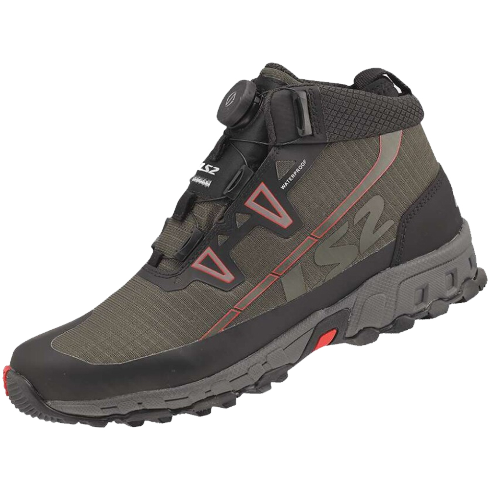 LS2 TREKKER MAN WP BOOTS - GREEN