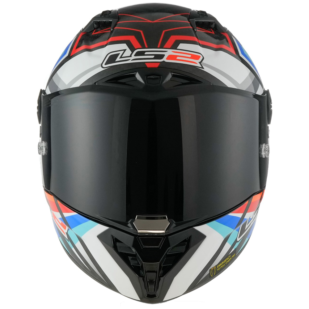 LS2 FF805 THUNDER CARBON HELMET - AERO FLASH BLACK - Image 5