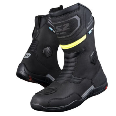 LS2 GOBY LADY BOOTS WP – BLACK H-V YELLOW
