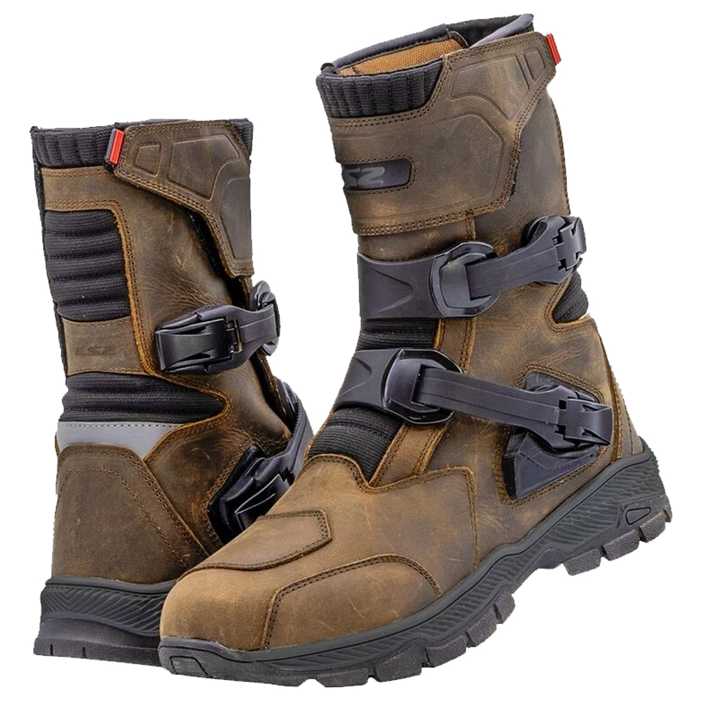 LS2 ADVENTURE MAN WP BOOTS - BROWN - Image 2