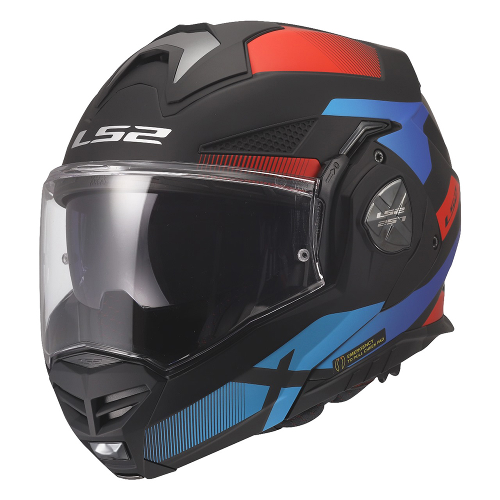 LS2 FF901 ADVANT X HELMET - NOVA BLACK RED BLUE