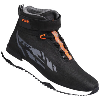 LS2 ACRUX MAN BOOTS – BLACK H-V ORANGE