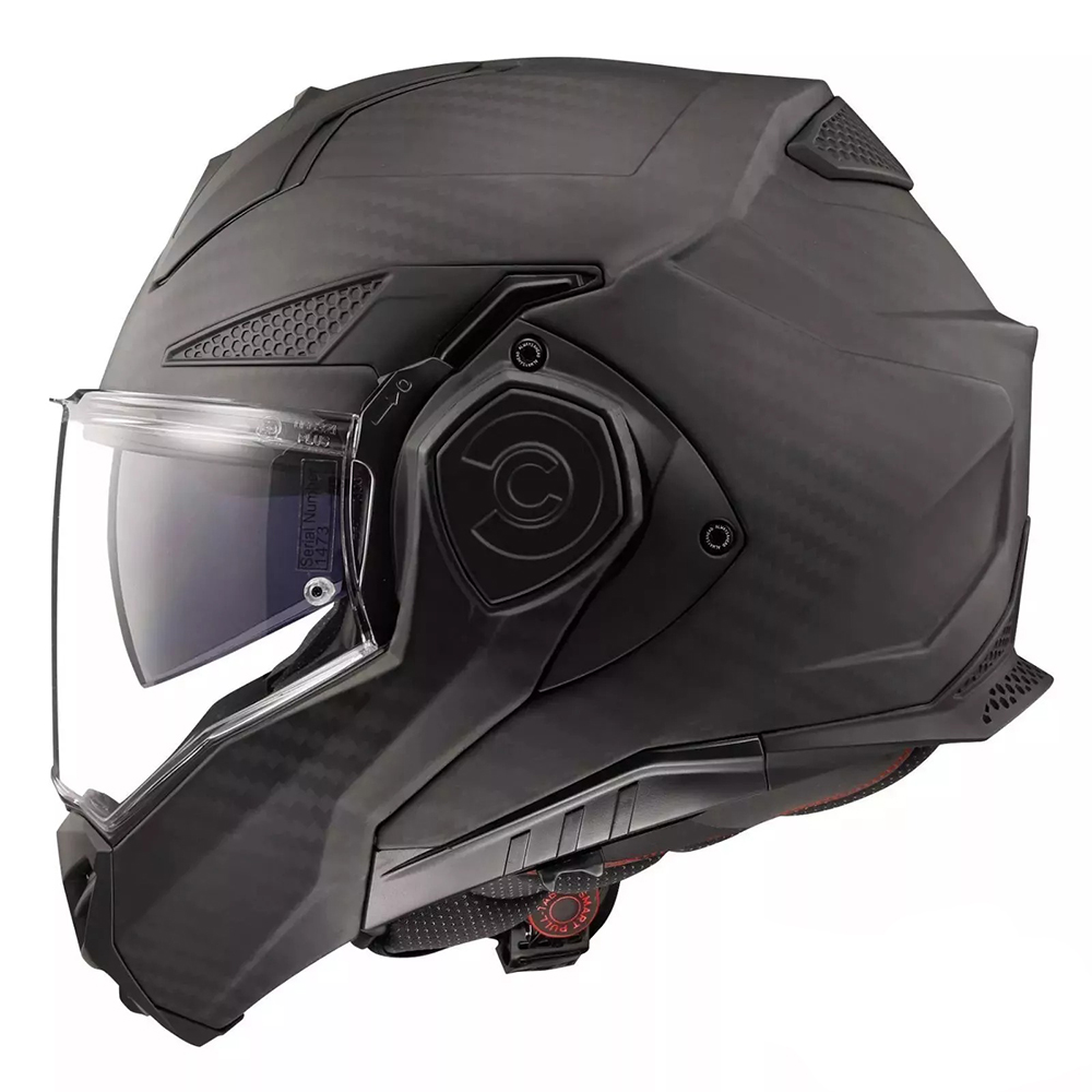 LS2 FF901 ADVANT X CARBON HELMET - MATT CARBON - Image 4