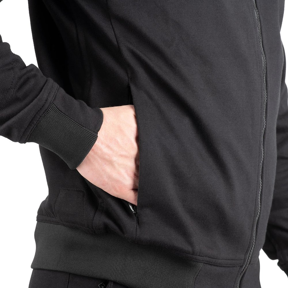 OXFORD ARMOURLITE LOCKON MENS HOODIE - BLACK - Image 6