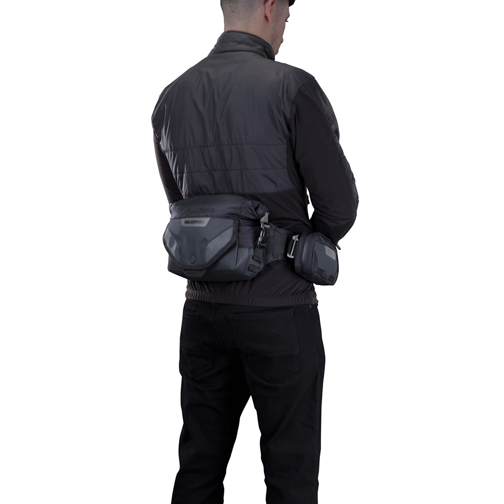 Oxford Atlas W-3 Advanced Waist Bag with Beltpack - Black - Image 2
