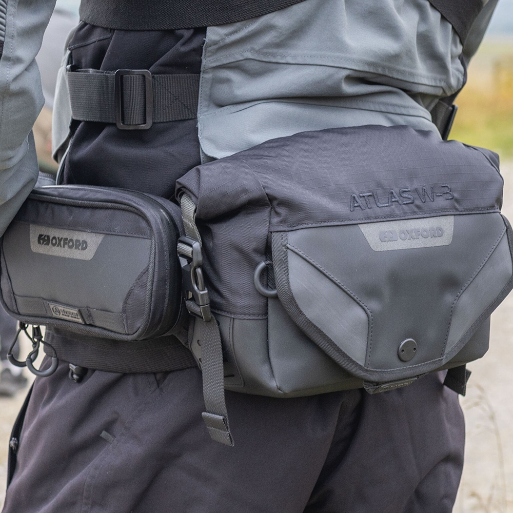 Oxford Atlas W-3 Advanced Waist Bag with Beltpack - Black - Image 3