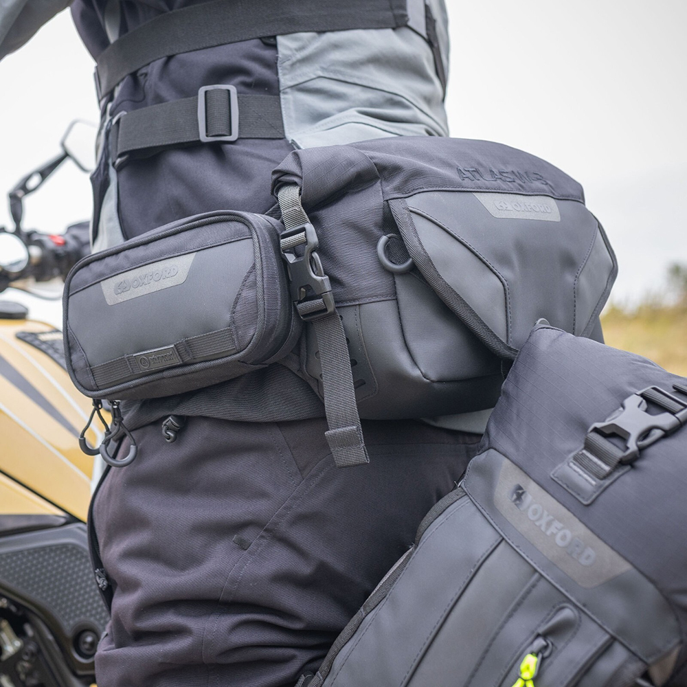Oxford Atlas W-3 Advanced Waist Bag with Beltpack - Black - Image 4