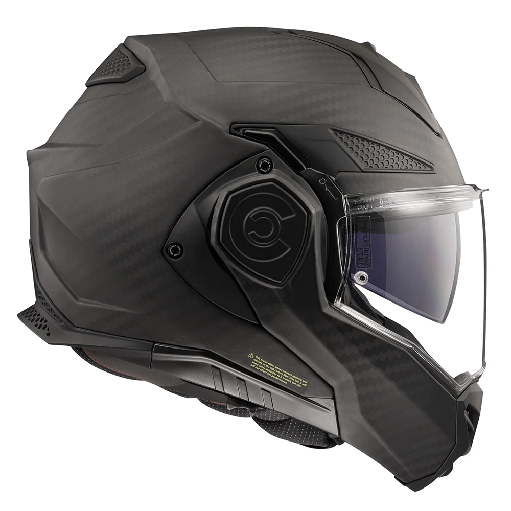 LS2 FF901 ADVANT X CARBON HELMET - MATT CARBON - Image 5