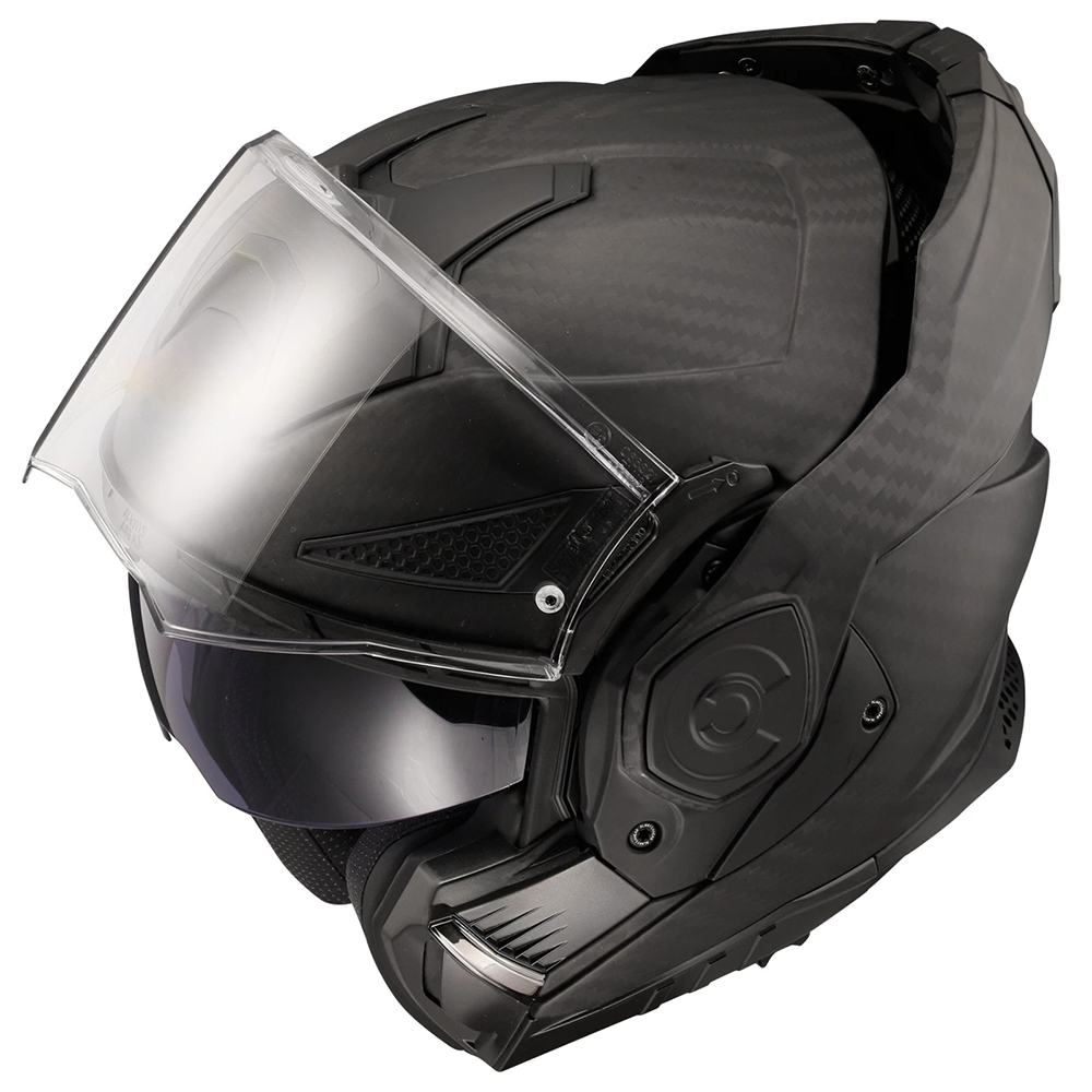 LS2 FF901 ADVANT X CARBON HELMET - MATT CARBON - Image 6