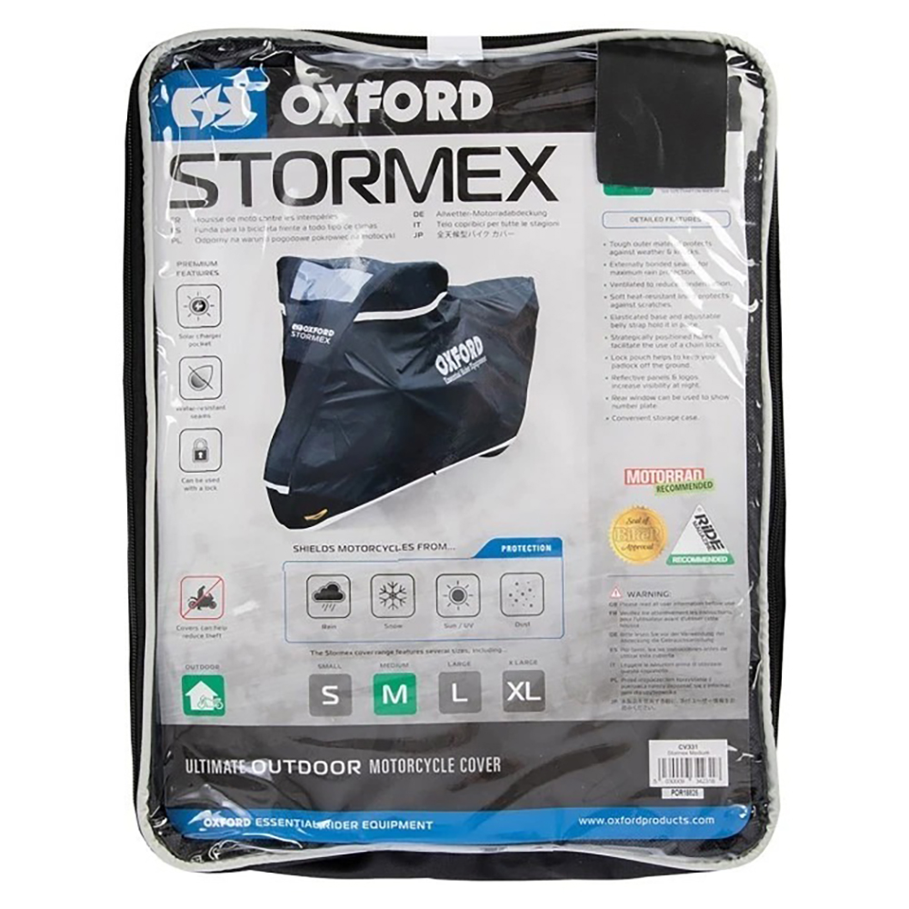 OXFORD PROTEX OUTDOOR BIKE FIT COVER - BLACK - Image 7