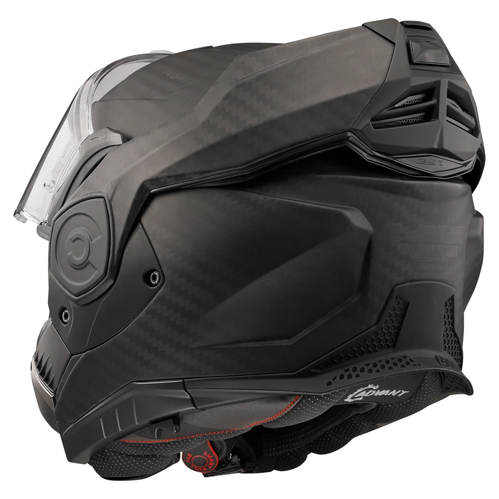 LS2 FF901 ADVANT X CARBON HELMET - MATT CARBON - Image 7