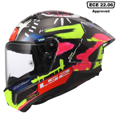 LS2 FF805 THUNDER CARBON HELMET – REPLICA ALDEGUER