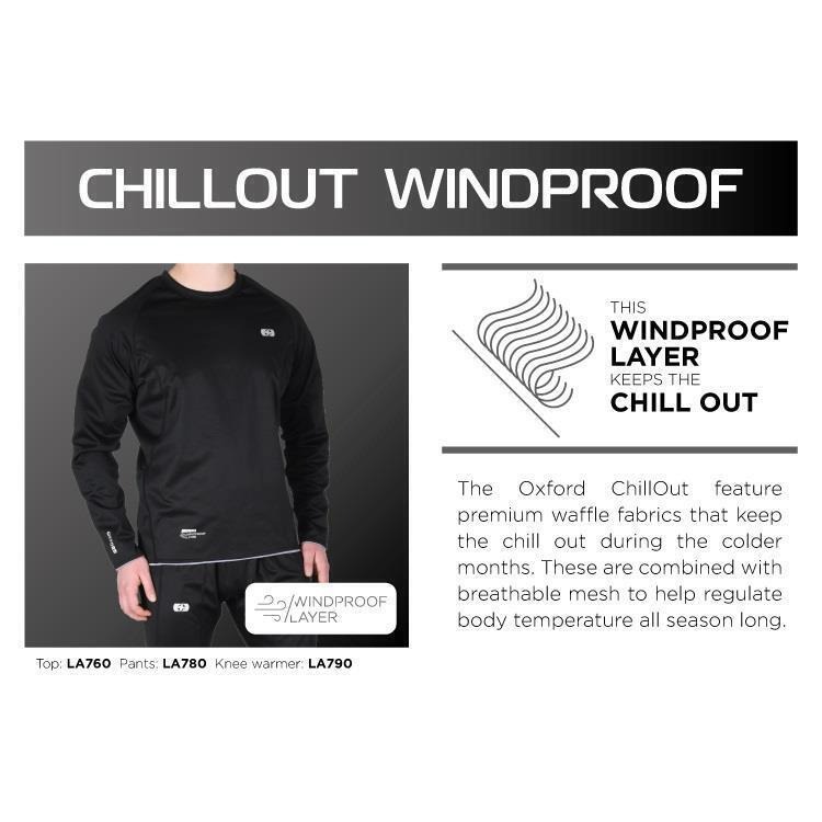 OXFORD CHILLOUT WINDPROOF MENS PANT - BLACK - Image 3