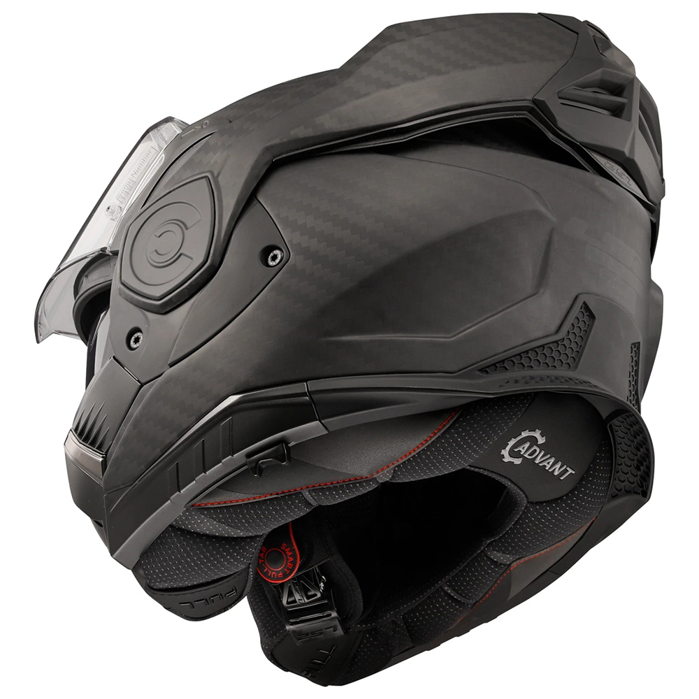 LS2 FF901 ADVANT X CARBON HELMET - MATT CARBON - Image 8