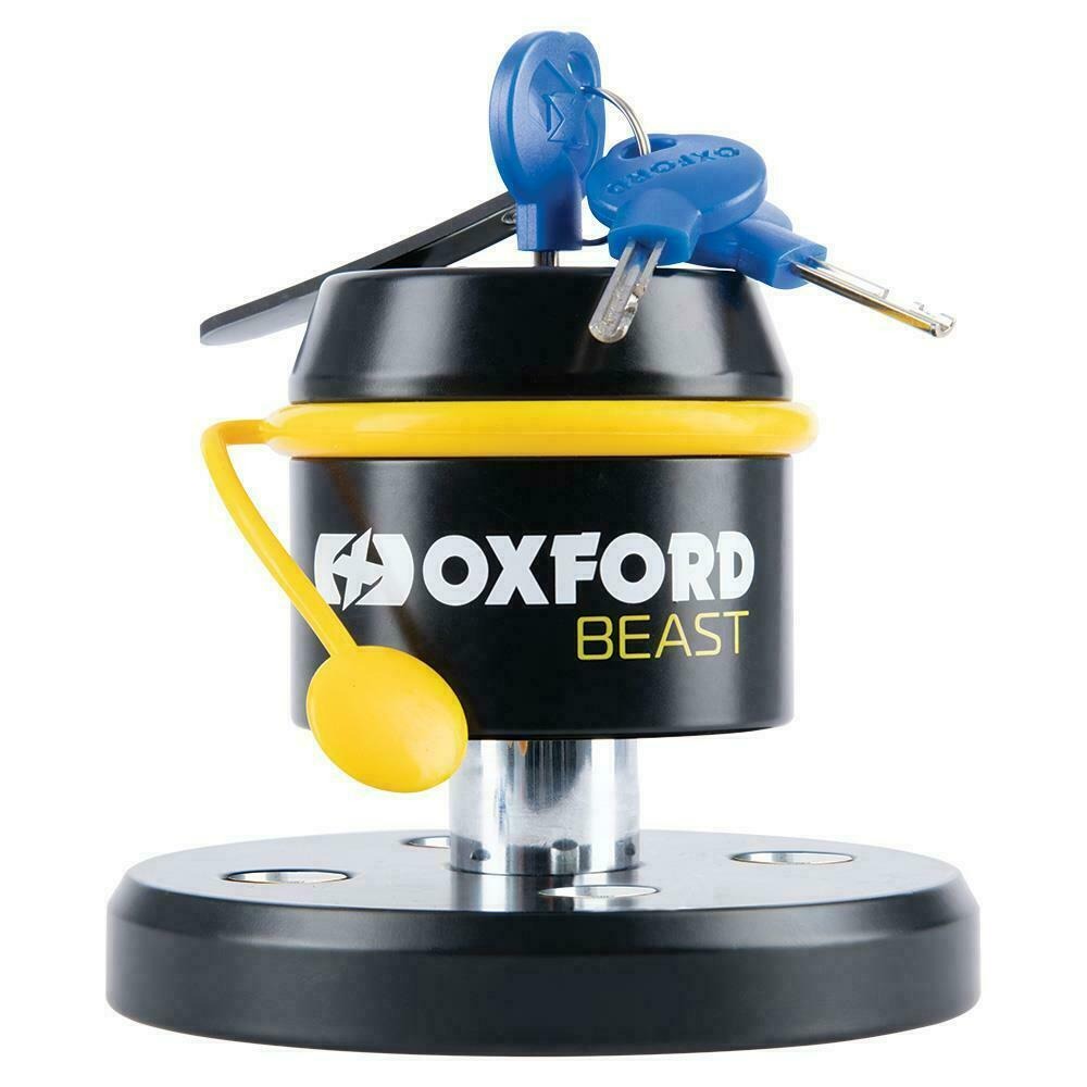 OXFORD BEAST MOTORCYCLE FLOOR LOCK STEEL - Image 6
