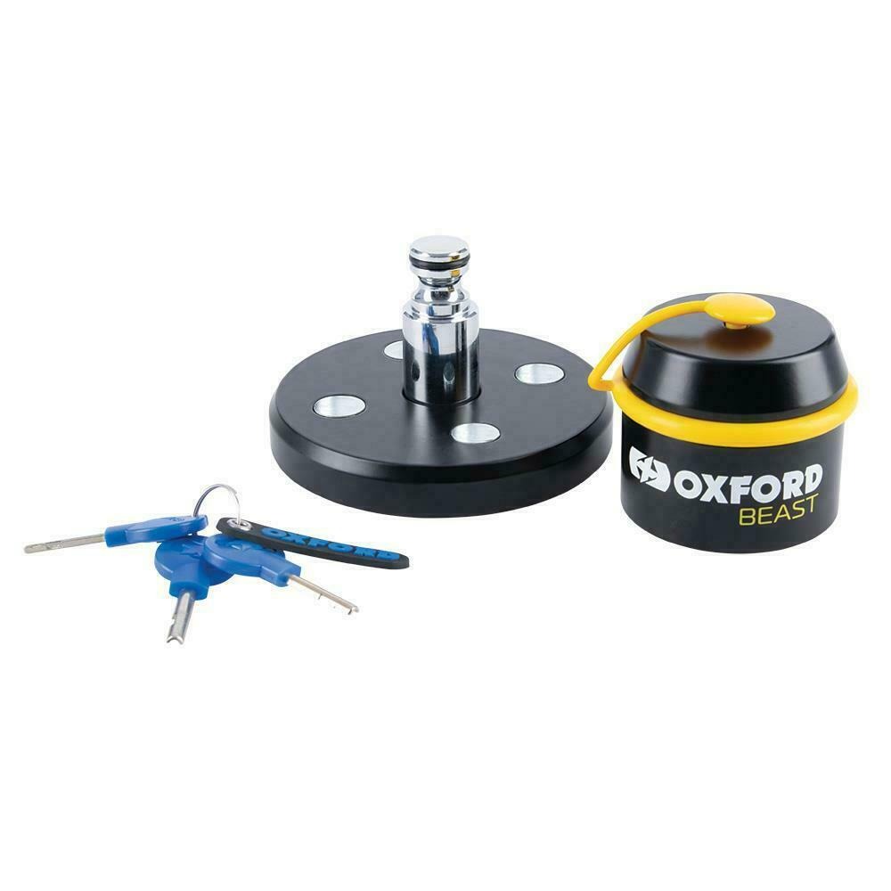 OXFORD BEAST MOTORCYCLE FLOOR LOCK STEEL - Image 7