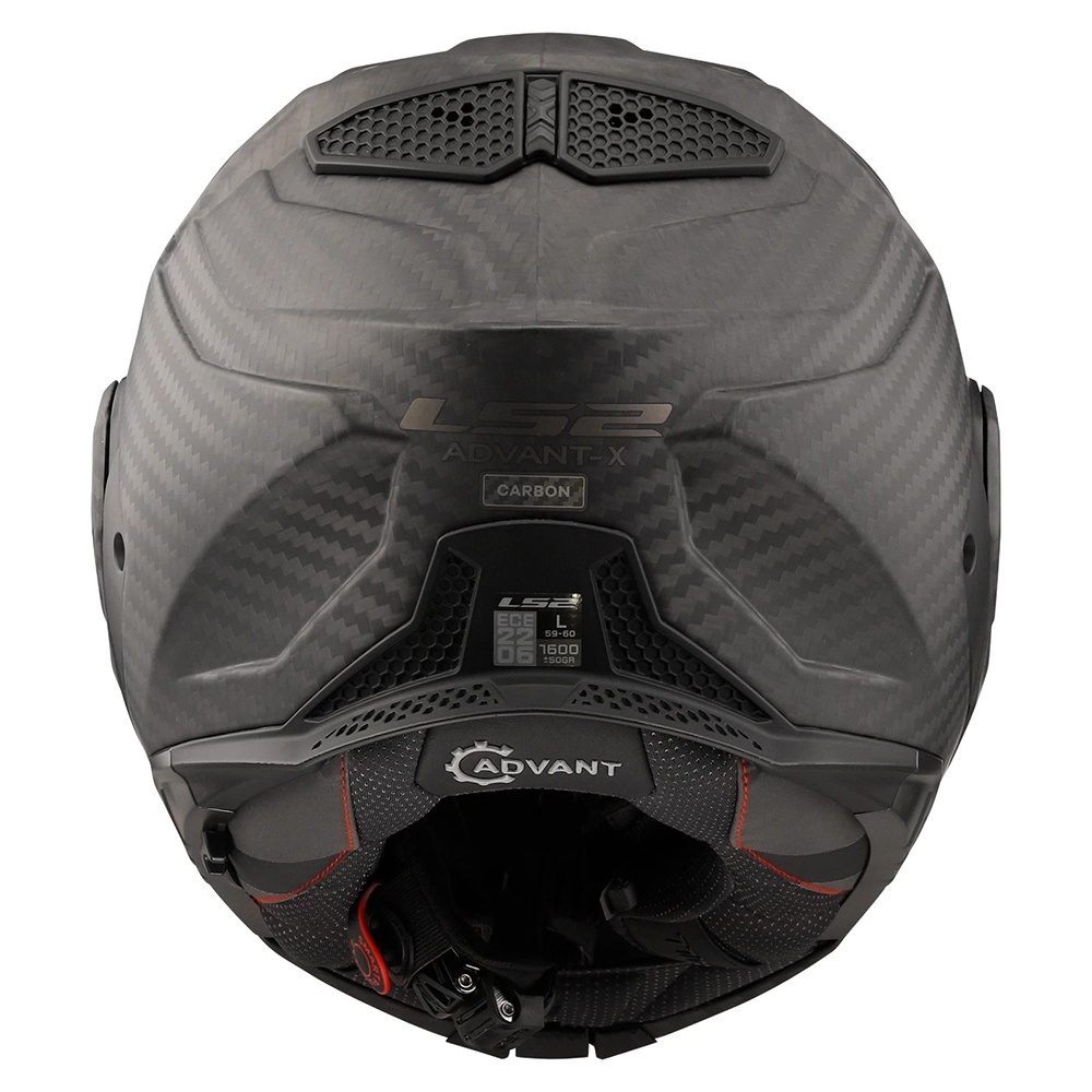 LS2 FF901 ADVANT X CARBON HELMET - MATT CARBON - Image 10