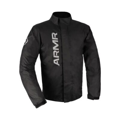 ARMR Dryguard Waterproof Over Jacket – Black
