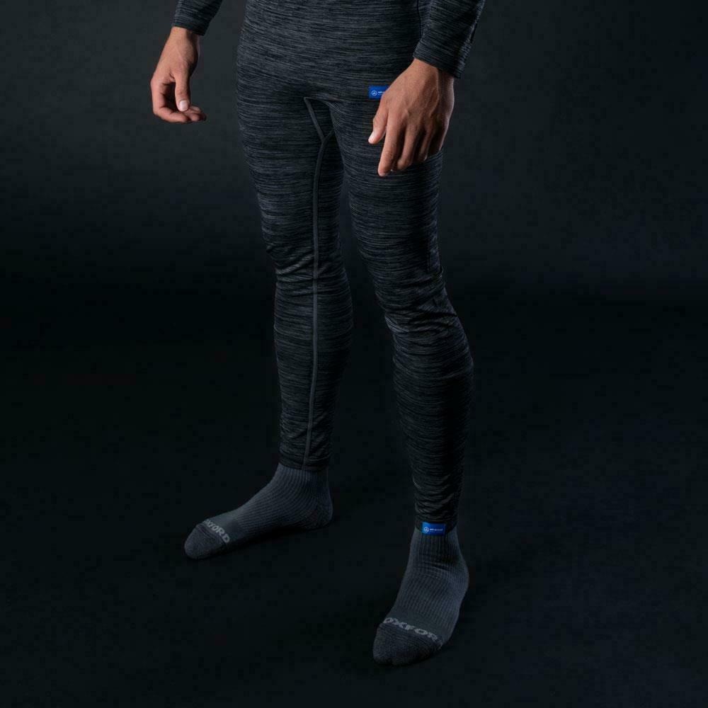 OXFORD ADVANCED BASE LAYER MENS PANT - CHARCOAL MARL - Image 4