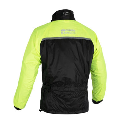 OXFORD RAINSEAL WATERPROOF ALL WEATHER OVER JACKET YELLOW & BLACK TROUSER